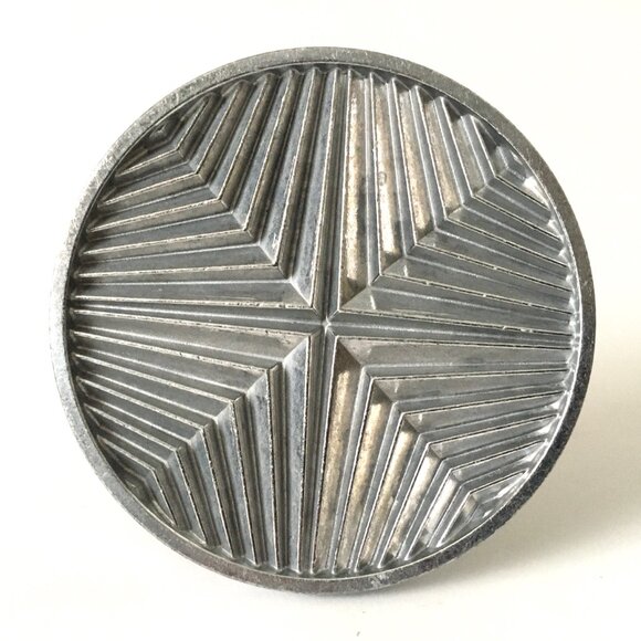 Set of 3 (Three) Nordic Ware Geo Cast Cookie Stamps Cutter Baking Press - Picture 8 of 15